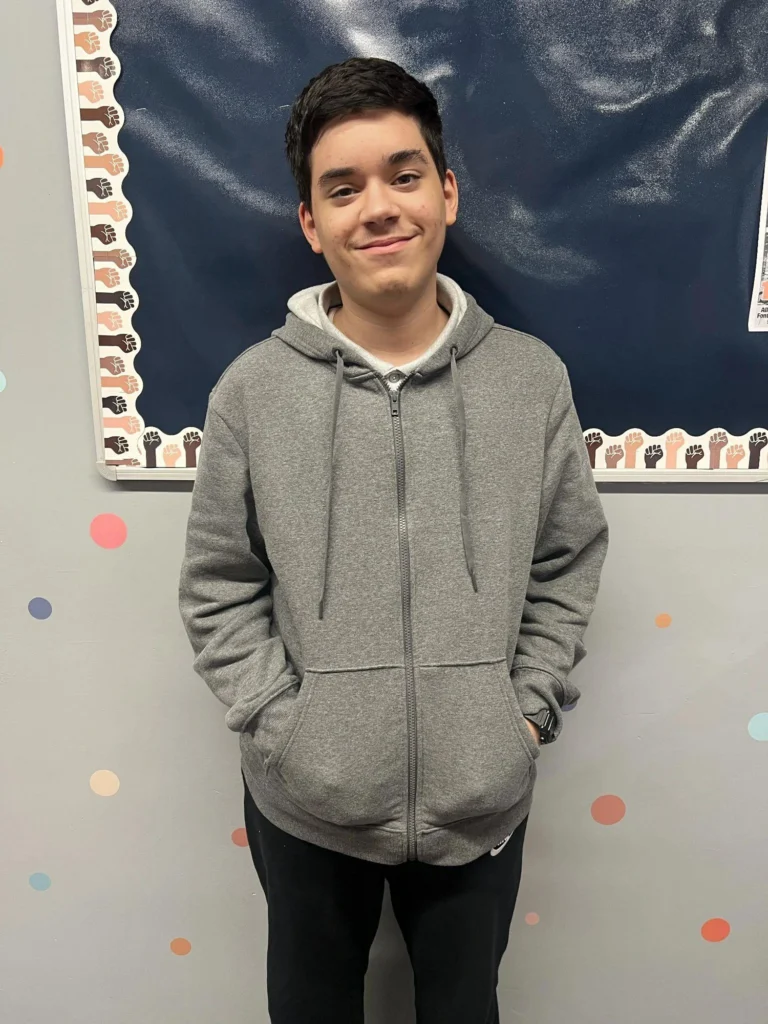 Aiden Cardona, Grade 11, Citizenship honoree
